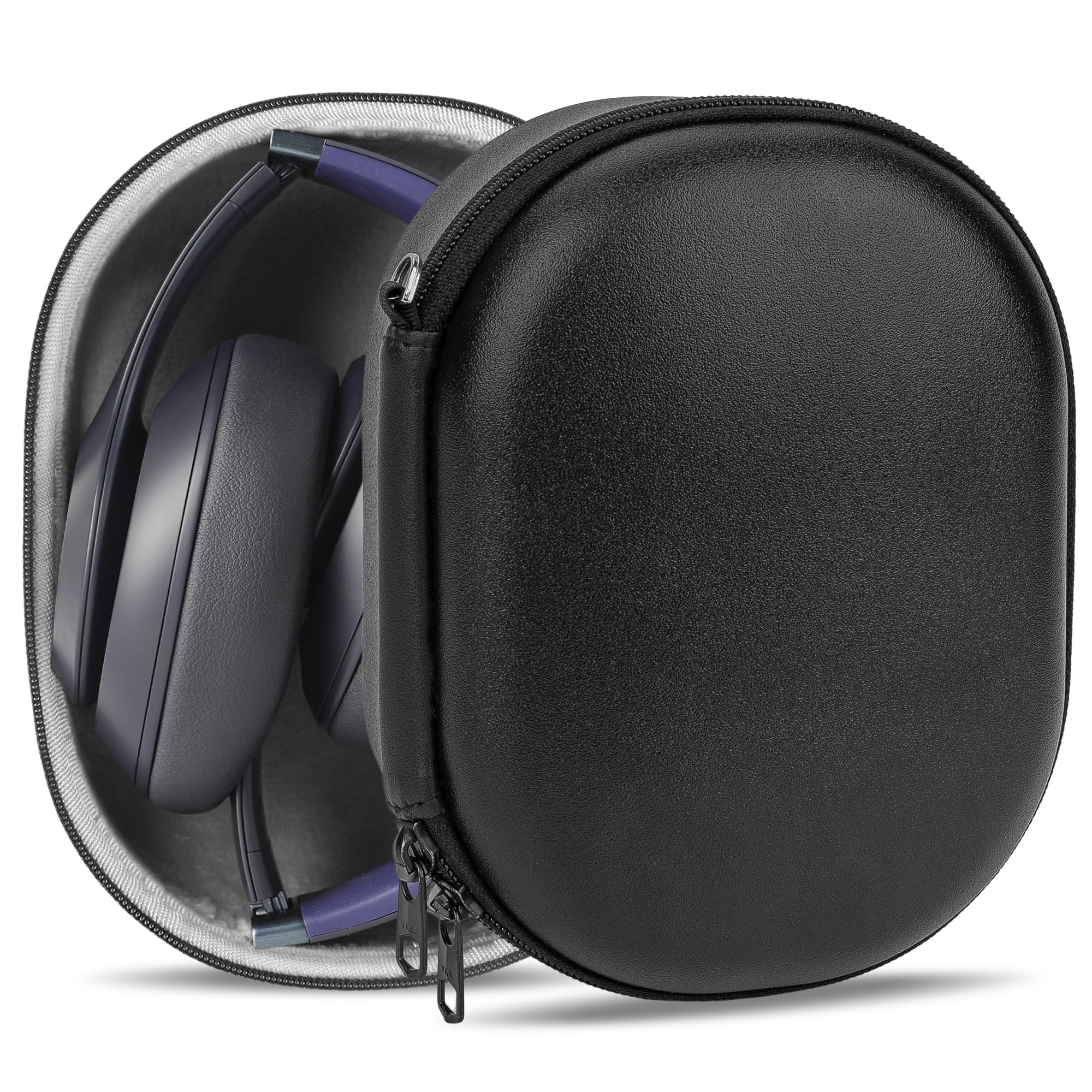 Geekria PRO Rugged Headphones Case Compatible with Beats Studio Pro/3/2, Hard Shell, Durable, Multi-Layer Protection Travel Carrying Bag (Black)