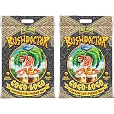 FoxFarm BushDoctor Coco Loco Soil Potting Mix, Triple-Washed for Reduced Salt, Retains Water, Includes Bat Guano &amp; Earthworm Castings - Ideal for All Gardens 12 Quart (2 Pack)