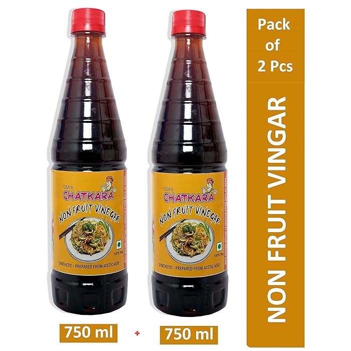 Buy GSA's Chatkara® Non Fruit Black Vinegar (750ml+750ml) for Food