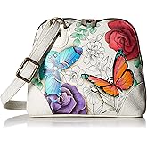 Anna by Anuschka Leather Small Multi Compartment Zip-Around Organizer