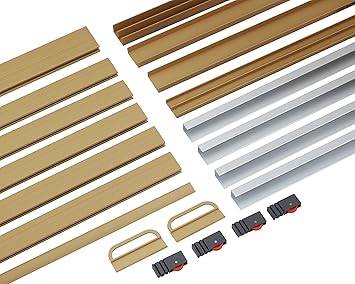 Amazon 光モール 二重窓作成キット 内窓フレーム 戸車付き内窓 Inner Window Frame I W F タイプ2 最大施工サイズ 高1845x幅10mm ビスケット 2748 ガラスフィルム