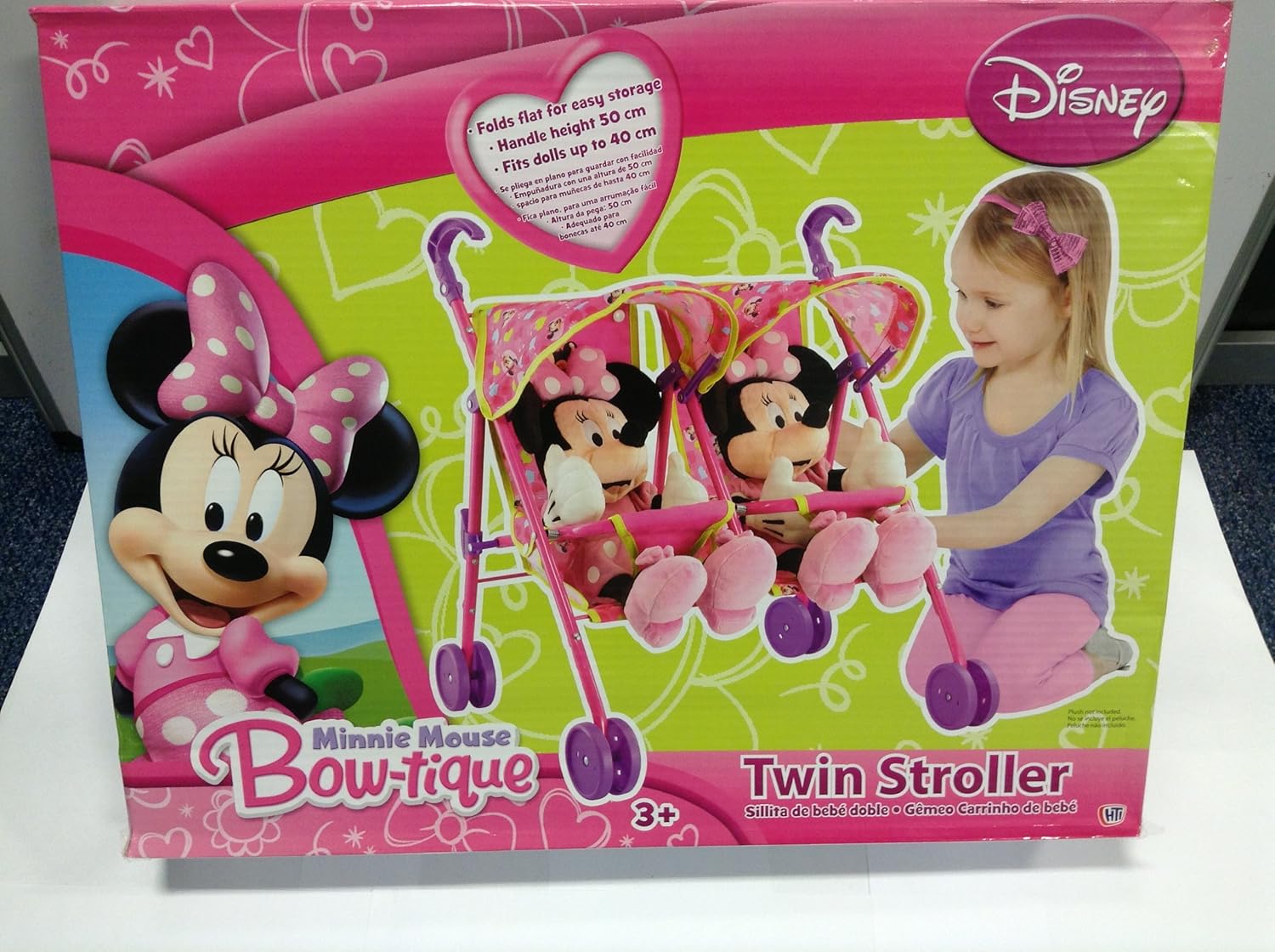 minnie mouse doll stroller