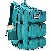 MoonWang 55L Tactical Backpack Heavy Duty Military Rucksack Molle Backpack 3 Day Assault Pack for Work Outdoors