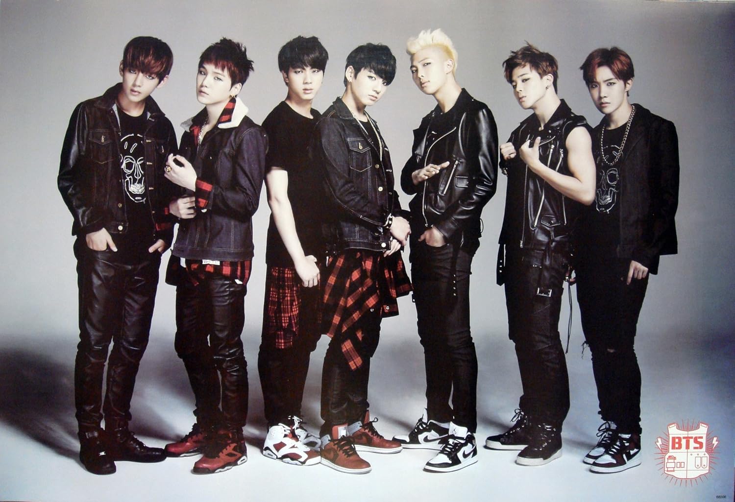 Amazon.de Support Bangtan Boys BTS Korean Boy Band Kpop Wall "Stil