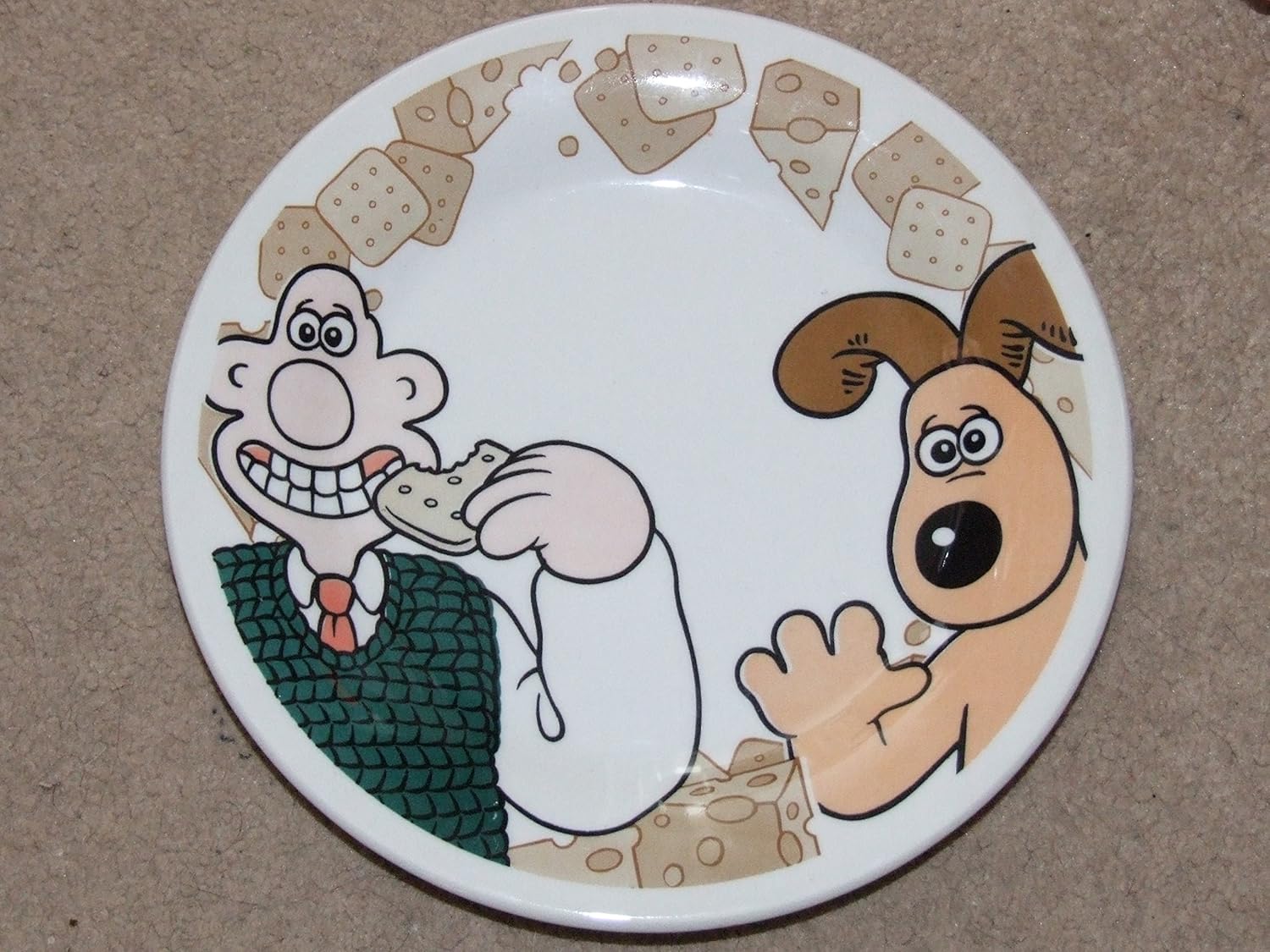 WALLACE & GROMIT JACOB'S CRACKER PLATE Amazon.co.uk Kitchen & Home