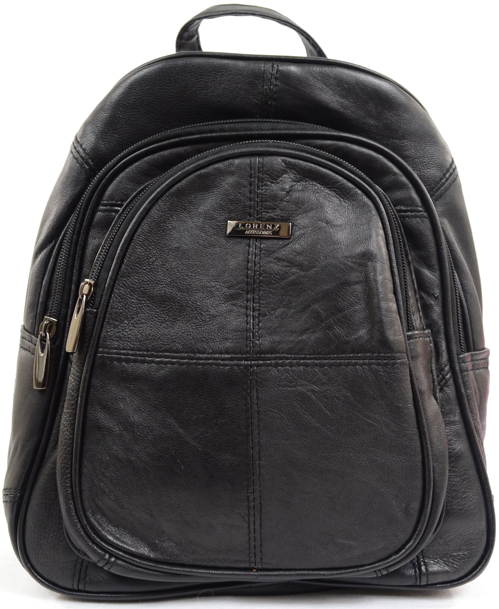 Ladies / Womens Soft Nappa Leather Backpack / Rucksack / Shoulder Bag