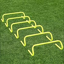 Kosma Pack Of 6 Agility Hurdles Multi-Sport Speed Training Aid - Size - View #10