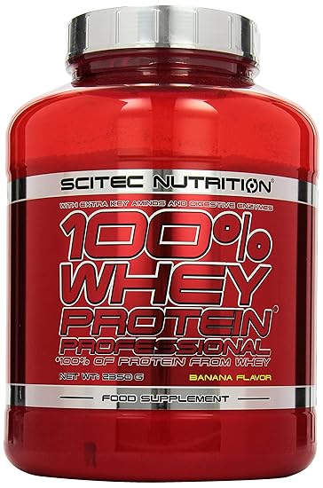 Scitec Nutrition Protein 100% Whey Protein Professional, Banane, 2350g