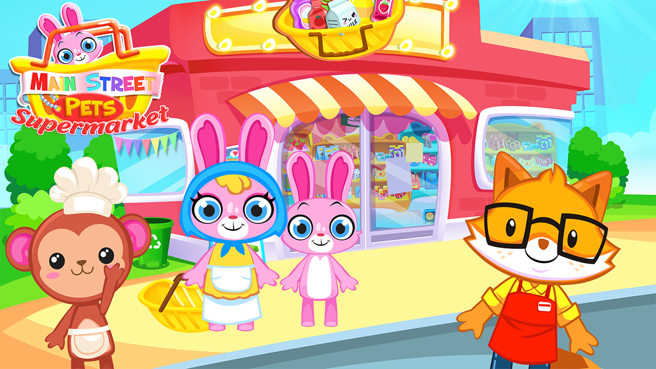Main Street Pets Supermarket Games & Grocery Store Shopping
