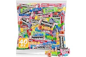 TABOOM Bulk Candy Individually Wrapped Variety Pack | 2.5 Pounds | Full Size Mixed Assorted Candies for Pinata Fillers, School Snacks, Office Treats, and Party Bags