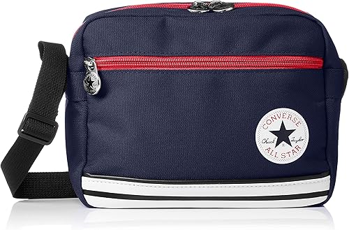 Amazon コンバース サコッシュ ミニショルダー ファスナーポケット付き 容量 3l C ネイビー ショルダーバッグ