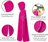Fit-Flip Changing Robe Microfibre Poncho Pink M view 2