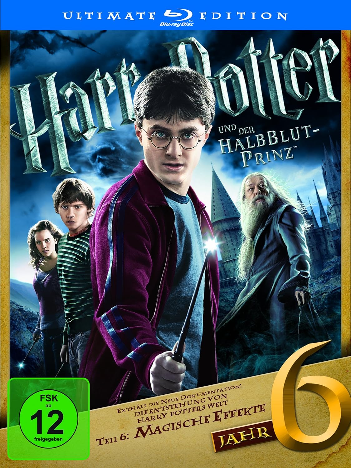Harry Potter und der Halbblutprinz Ultimate Edition Bluray Amazon.de Radcliffe, Daniel