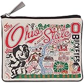 Catstudio Ohio State University Collegiate Zipper Pouch Purse | Holds Your Phone, Coins, Pencils, Makeup, Dog Treats, & Tech Tools