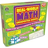 Teacher Created Resources Teacher Real-World Math: Unexpected Events, Applying Math Concepts to Everyday Life 7804