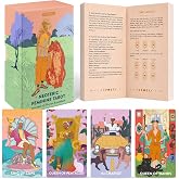 Wyspell Feminine Tarot Cards with Guide Book - Modern Tarot Deck | 78-Card Unique Tarot Deck for Beginners - Only Female Figures - Detailed Guidebook - Hand-Illustrated - Beautiful Tarot Cards