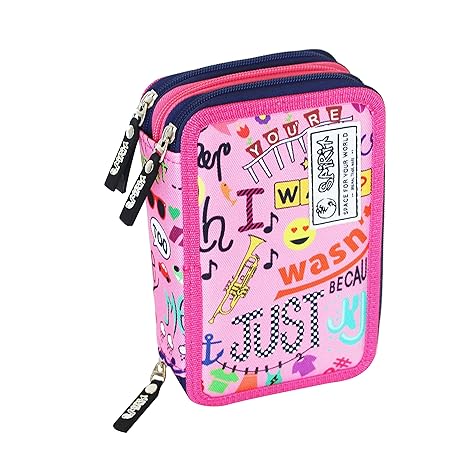 Estuches escolares de tres cremalleras | Estuche