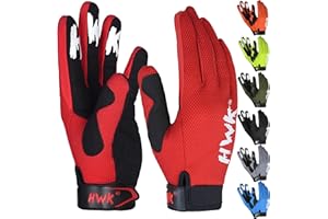 HWK Motorcycle Gloves for Men & Women Motocross Riding Driving Tactical Cycling Biker Moto Racing All-Purpose Gloves