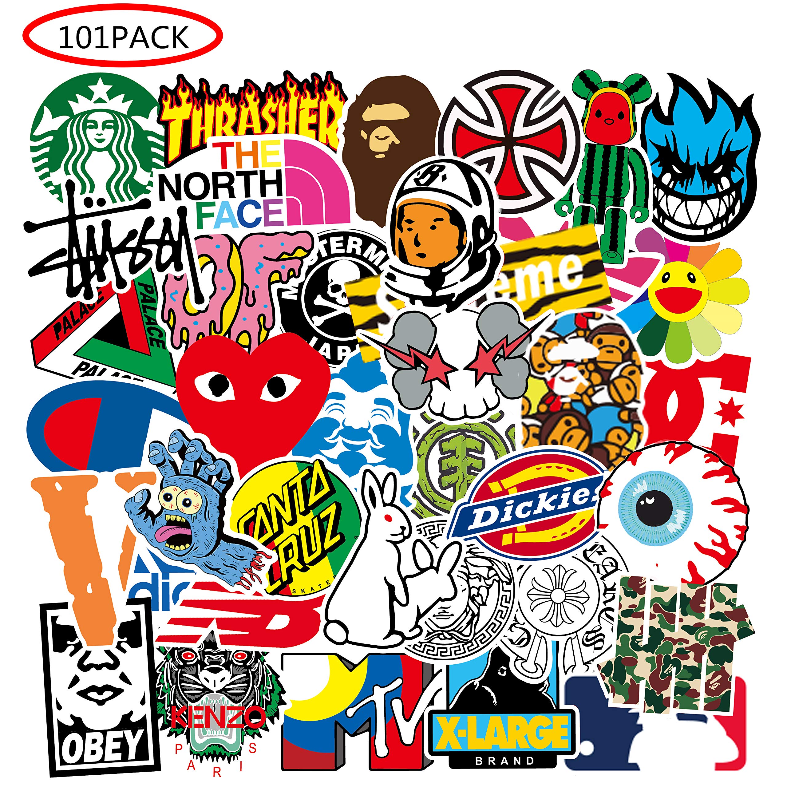 Stickers Computer Skateboard Bottles Sticker
