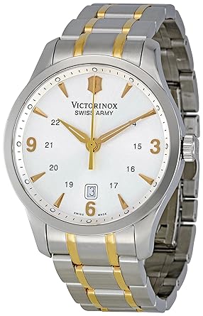 Victorinox Swiss Army White Dial Analog Mens Watch 241477