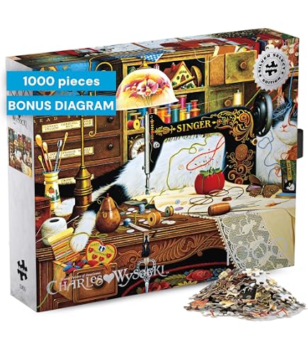 Amazon.com: Buffalo Games - Charles Wysocki - Max in the