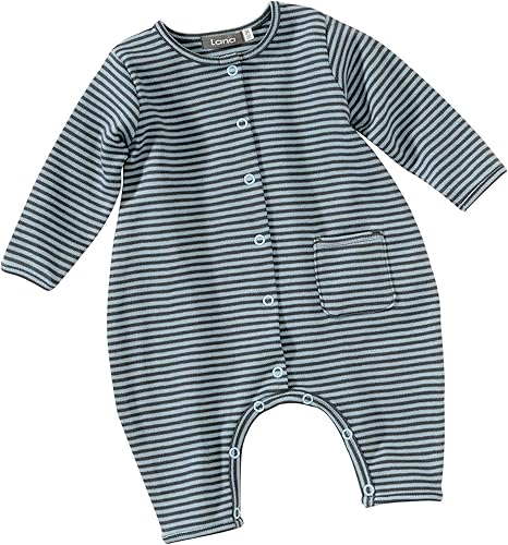 Lana - Mono azul de 100% algodón, talla: 74/ 82: Amazon.es: Bebé