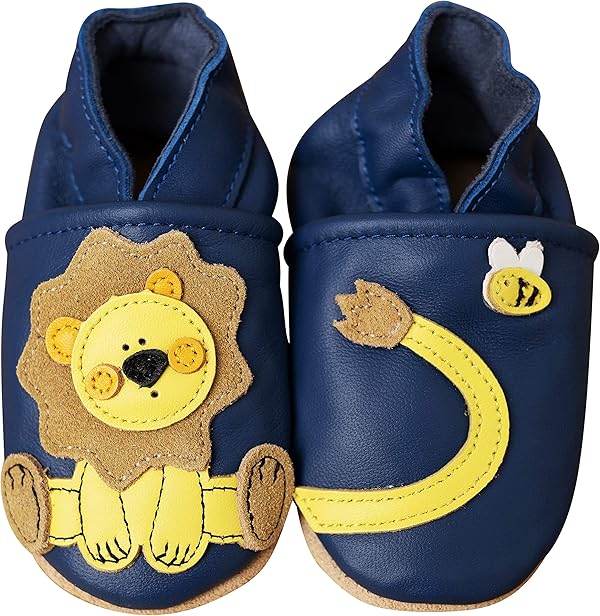 ENGEL + PIRATEN Krabbelschuhe - MARKENQUALITÄT VIELE Motive bis 4 Jahre Babyschuhe Leder Babyhausschuhe Lauflernschuhe Lederpuschen Hausschuhe