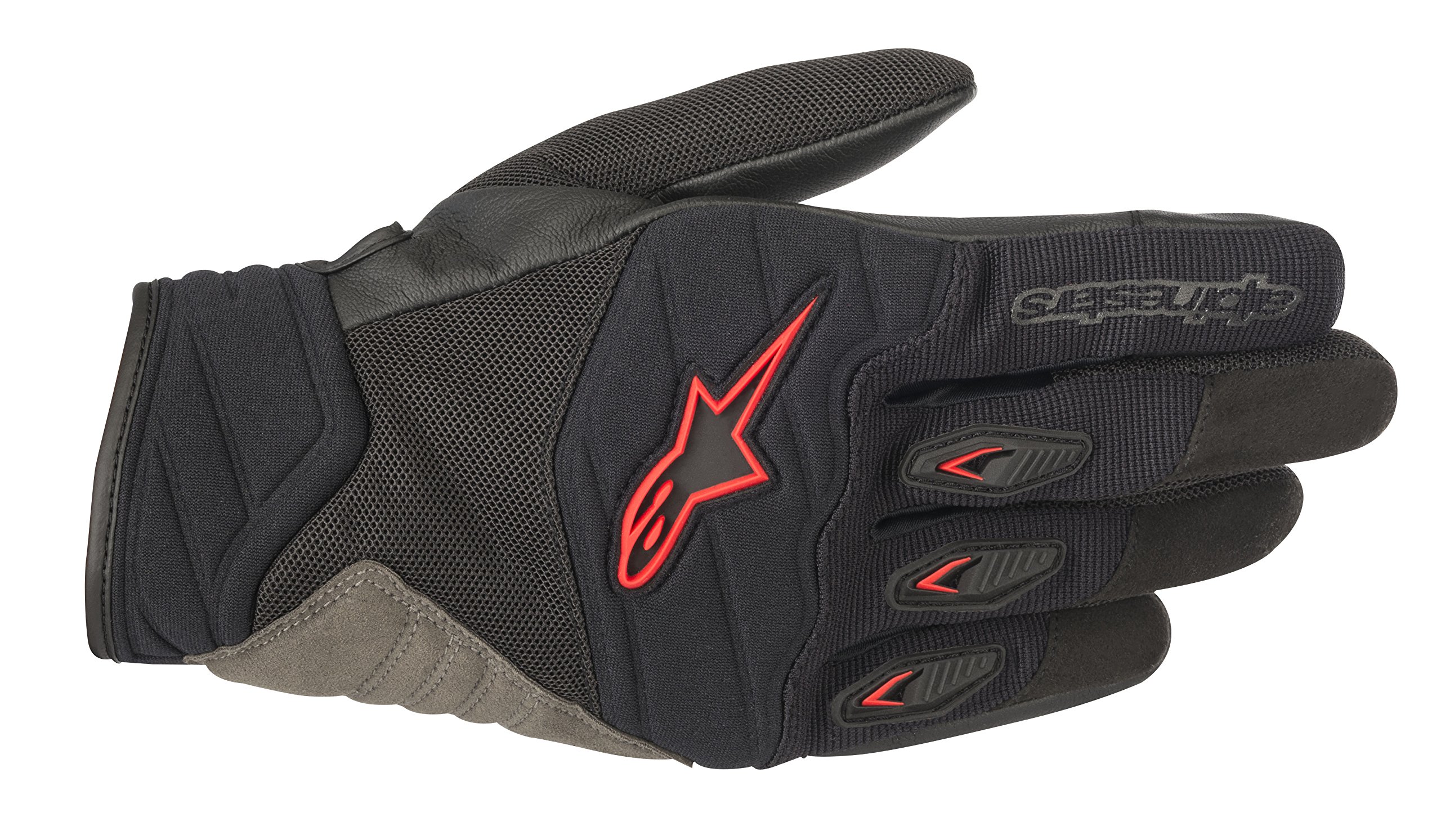 Alpinestars Motorcycle gloves Shore Gloves Black Red, Black/Red, M
