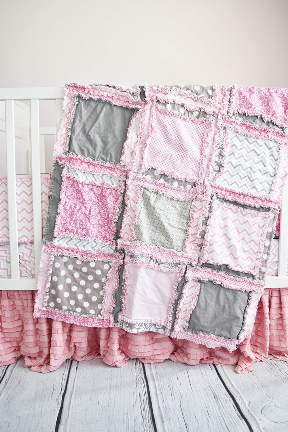 baby girl cot quilt