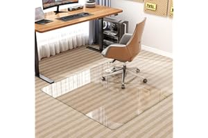 ANTOK 36" x 46" Carpet Chair Mats for Carpet & Hardwood - 1/4" Office Mat for Carpet, 1500lb Capacity, Scratch-Resistant, Floor Protector for Home & Office