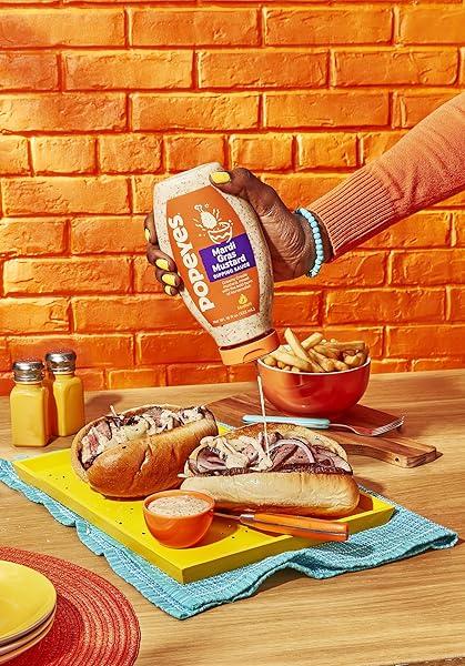 POPEYES MARDI GRAS MUSTARD DIPPING SAUCE