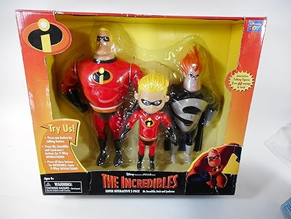 incredibles talking action figure