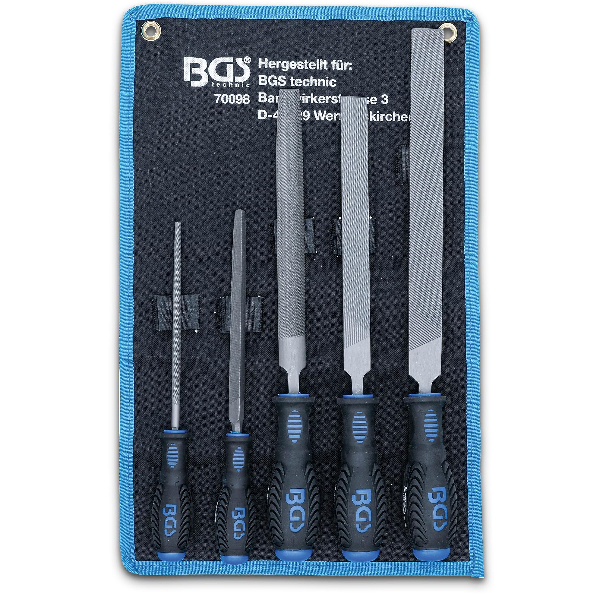 BGS 70098 | Machinist's File Set | 5 pcs.