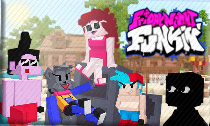 Night Mod Of Funkin Friday Characters For Minecraft Pe Amazon Com Appstore For Android