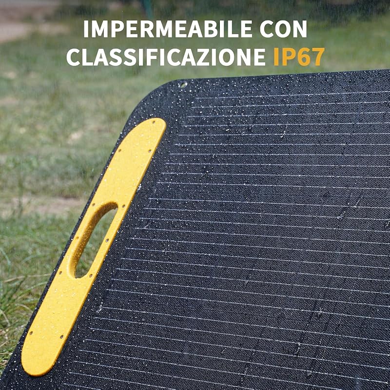 VS110 Pannello solare portatile 110W 18V, efficienza del 25%