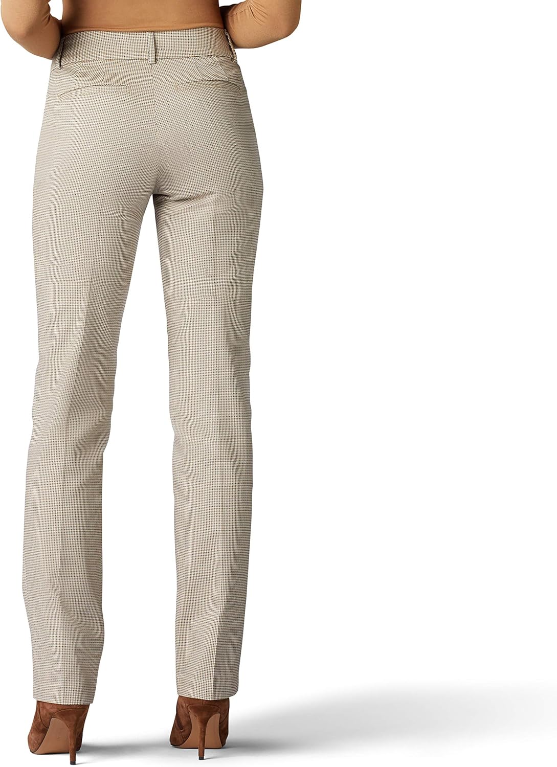 Lee Women's Secretly Shapes Regular Fit Straight Leg Pant at  Women’s Clothing store