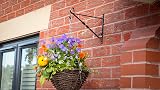 DIVCHI Pack of 4 Garden Hanging Basket Brackets Twisted Metal Up to 12 Inches view 4