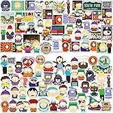 South Park Sticker Pack – Die-Cut Vinyl Large Deluxe Stickers Variety Pack for Laptop, Water Bottle, Scrapbooking, Tablet & Indoor Use – Set of 100