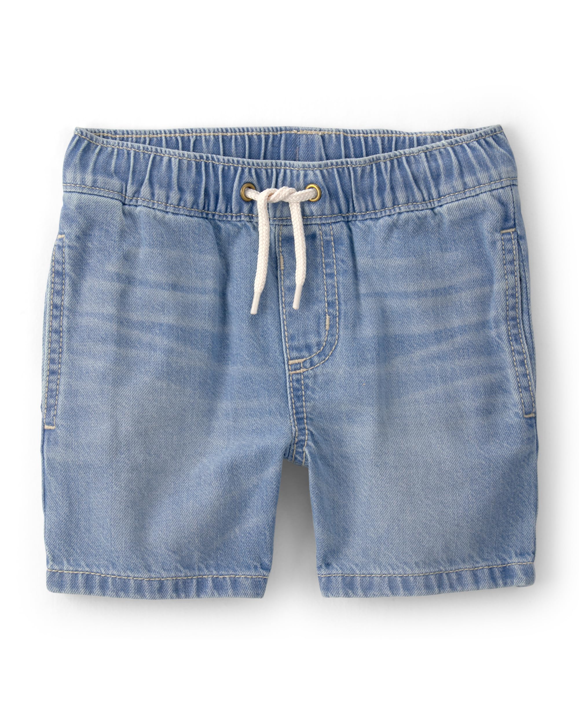OshKosh B'Gosh Boy Pull On Shorts, Blue, 4T Image