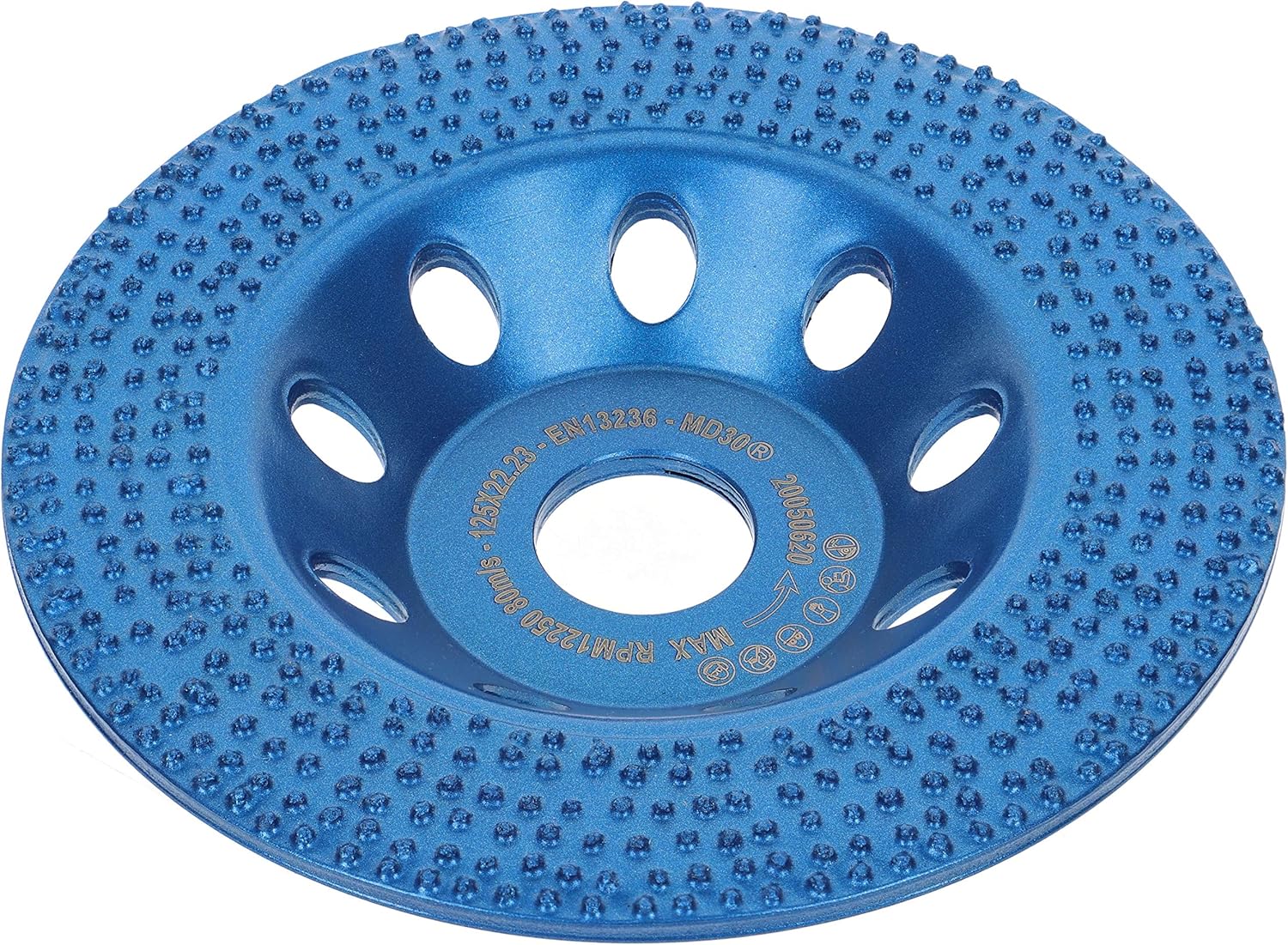 PRODIAMANT diamond cup wheel ø 5 inch (125mm) for wood and paint Vacuum diamond ST894 removes coating, paint, varnish - Image 3