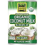 Native Forest Simple Organic Unsweetened Coconut Milk, 13.5 Fl Oz (Pack of 12)