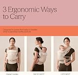 Ergobaby Adapt Carrier SoftTouch Cotton Pearl Grey 3 Positions view 4