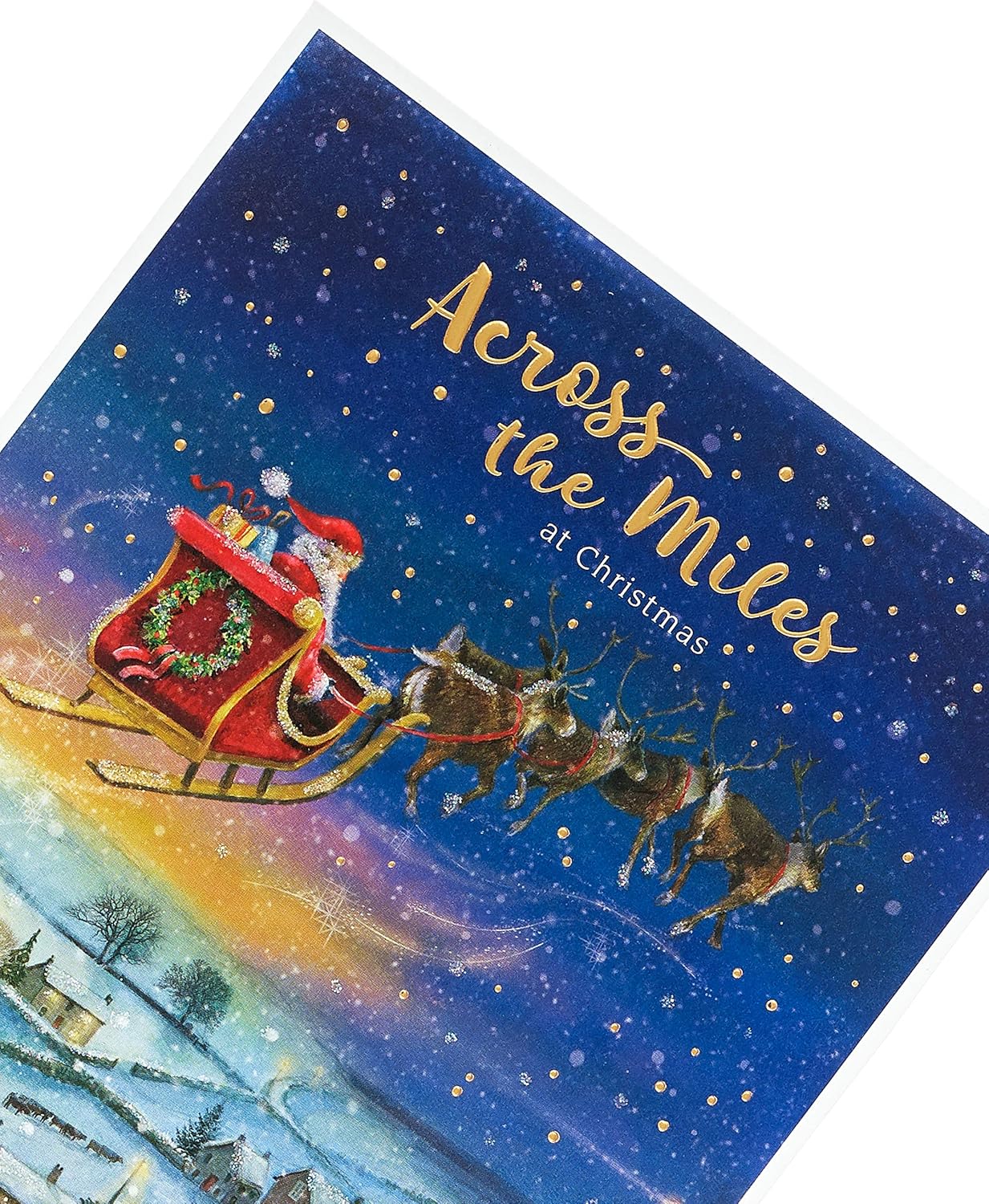 Christmas Card - Christmas Card With Santa - Christmas Card For Someone Far Away - Father Christmas Greetings Card - Image 5