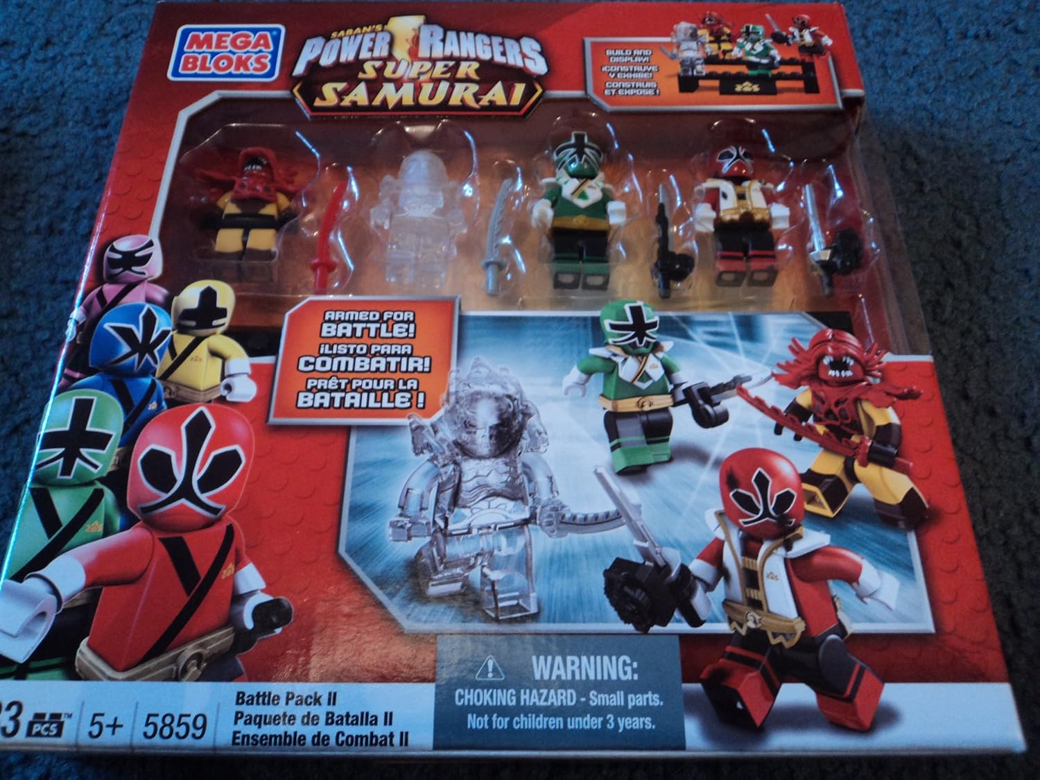 power rangers battle pack