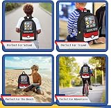 Pokémon Backpack for Kids Pikachu Charizard Rucksack School Bag with Pockets view 5