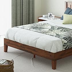 ZINUS Vivek Deluxe Wood Platform Bed Frame with