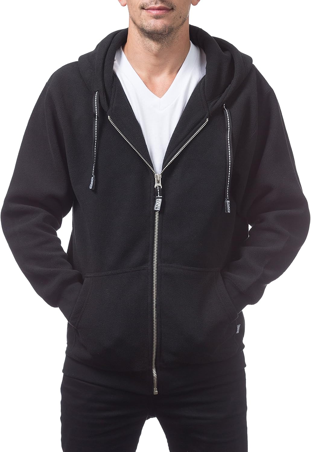 polar zip hoodie