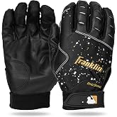 Franklin Sports MLB 2nd Skinz Batting Gloves - Adult &amp; Youth Baseball &amp; Softball - Men's &amp; Kids Teeball &amp; Softball Gloves - Multiple Sizes &amp; Colors Available