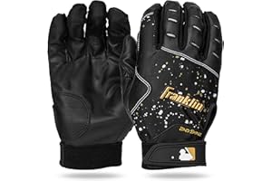 Franklin Sports MLB 2nd Skinz Batting Gloves - Adult & Youth Baseball & Softball - Men's & Kids Teeball & Softball Gloves - Multiple Sizes & Colors Available