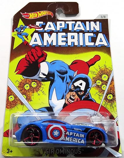 captain america hot wheels